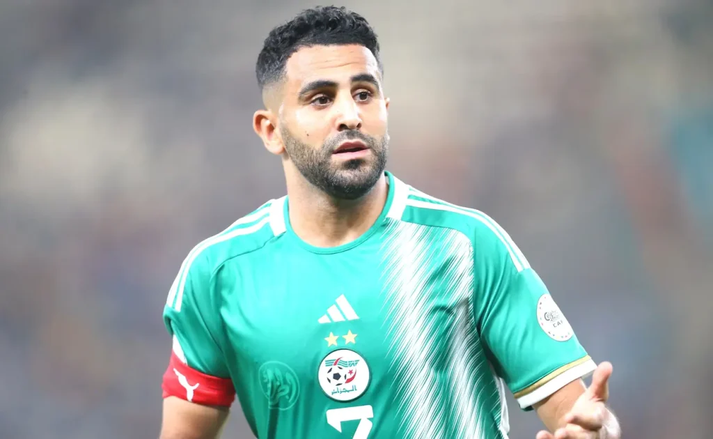 Riyad Mahrez. (photo credit: cafonline media)