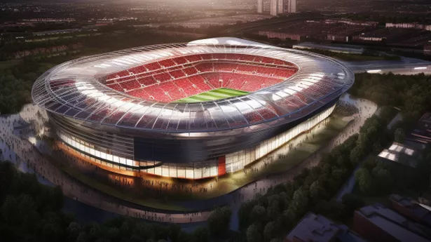 AI predicts what Man Utd's new stadium will look like after Sir Jim Ratcliffe plan emerges