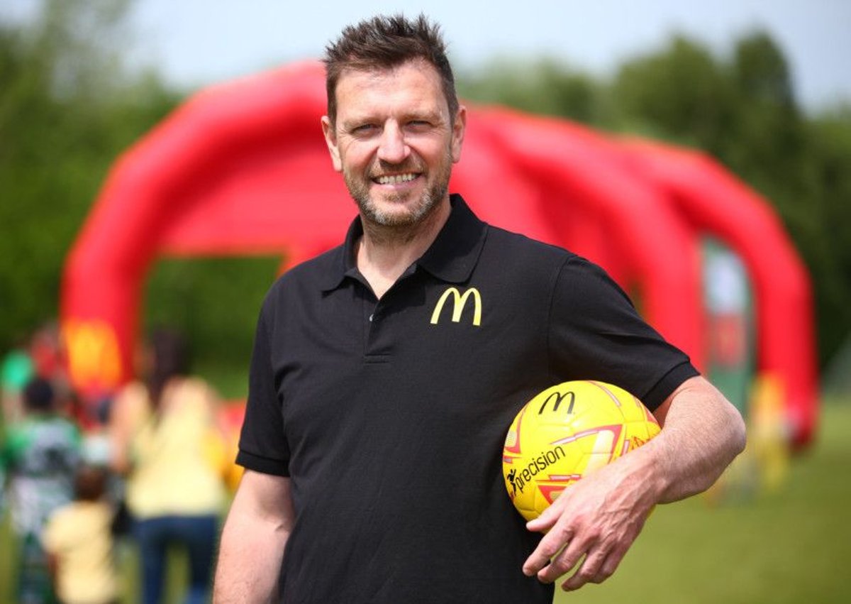 Former Manchester United Winger Lee Sharpe (Photo Credit: Getty)