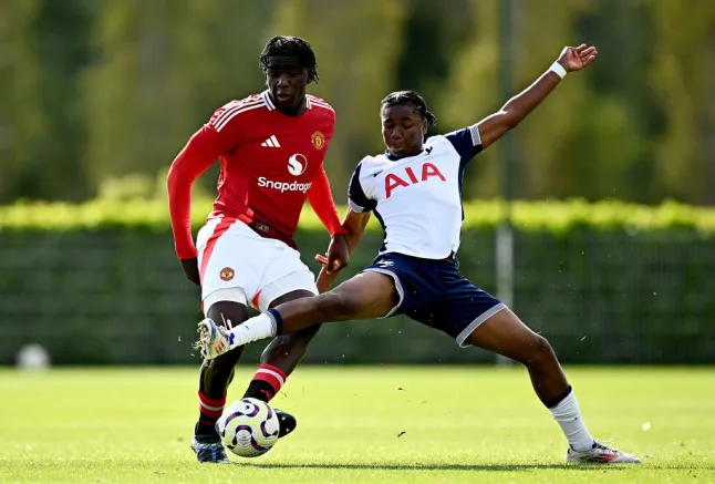 Kukonki playing for the Under-18s side this season