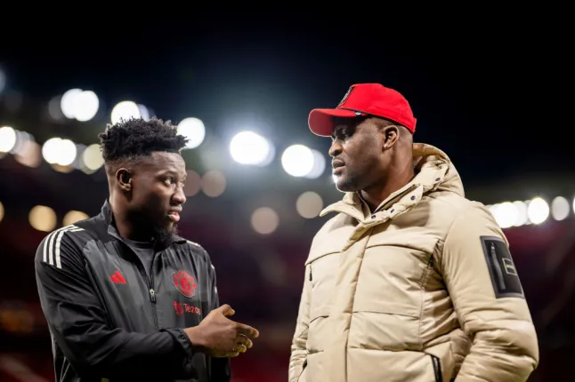 Onana and Ngannou (Photo Credit: Getty)