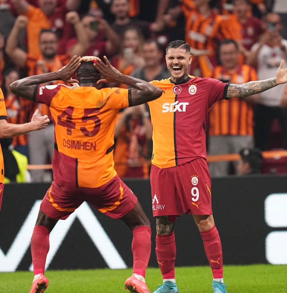 Osimhen opens goals account at Galatasaray with brace (Photo Credit: Getty)