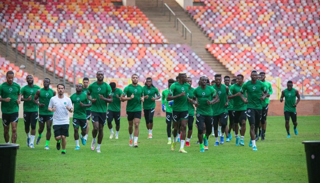 Super Eagles Training