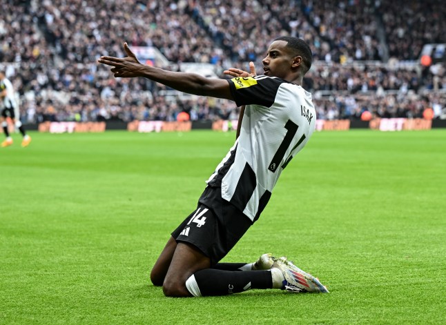 Alexander Isak (Photo Credit: Getty)