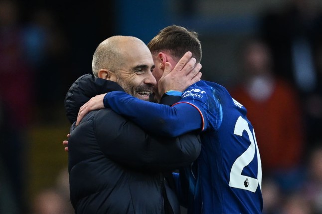 Enzo Maresca and Cole Palmer (Photo Credit: Getty)