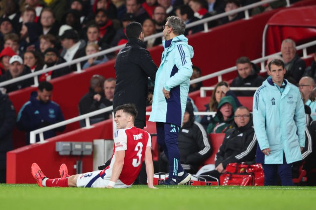 Kieran Tierney Injury (Photo Credit: Getty)