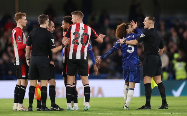 Marc Cucurella Red Card Drama (Photo Credit: Getty)