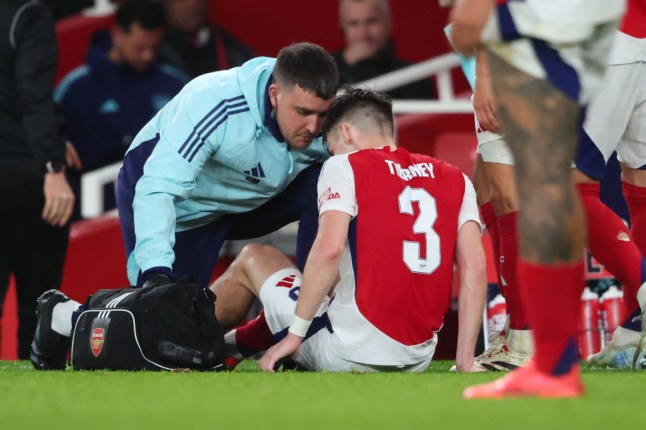 Kieran Tierney Injury (Photo Credit: Getty)