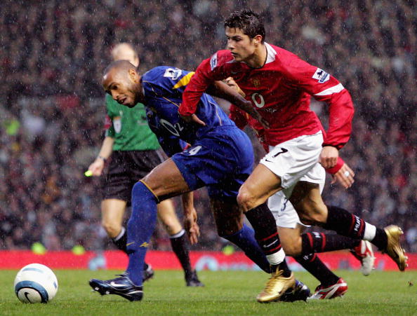 Thierry Henry and Cristiano Ronaldo (Photo Credit: Getty)