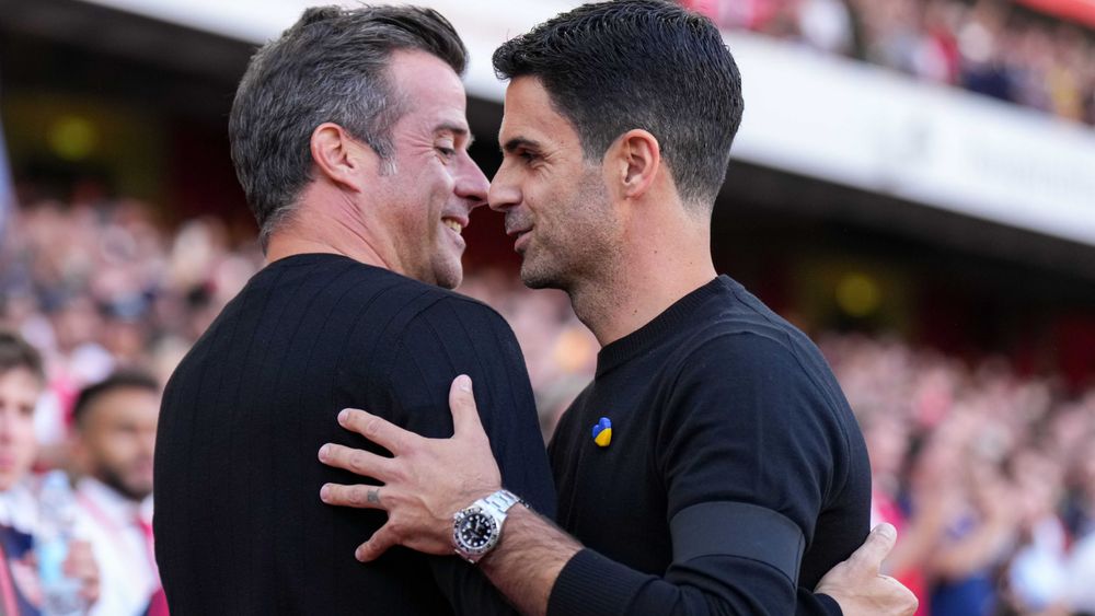 Marco Silva and Mikel Arteta (Photo Credit: Getty)