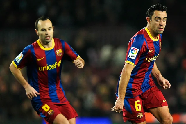 Xavi and Iniesta