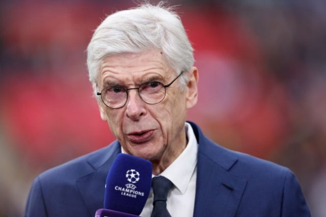 Arsene Wenger and Patrick Vieira (Photo Credit: Getty)