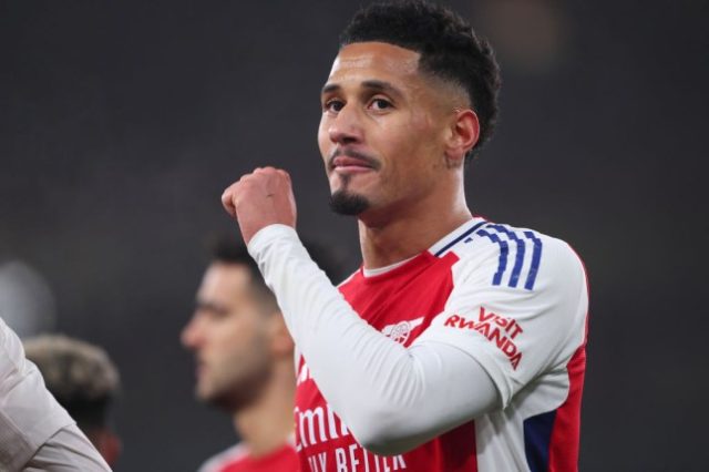 William Saliba (Photo credit: Getty)