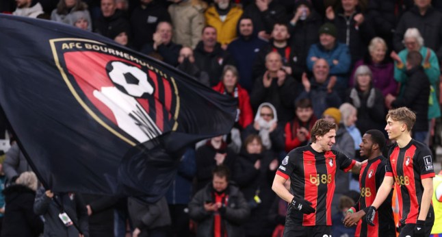 AFC Bournemouth players ( photo credit: Getty)