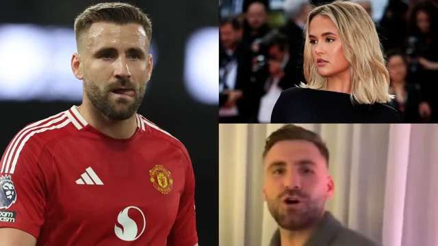 Luke Shaw and Molly-Mae Hague (Photo Credit: Getty)