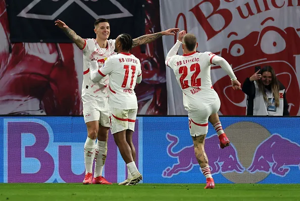 Benjamin Sesko has scored five goals in six games for RB Leipzig (Photo Credit: Getty)