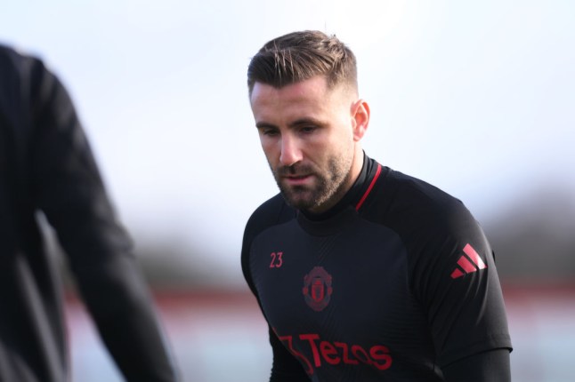 Luke Shaw (photo credit: Getty)