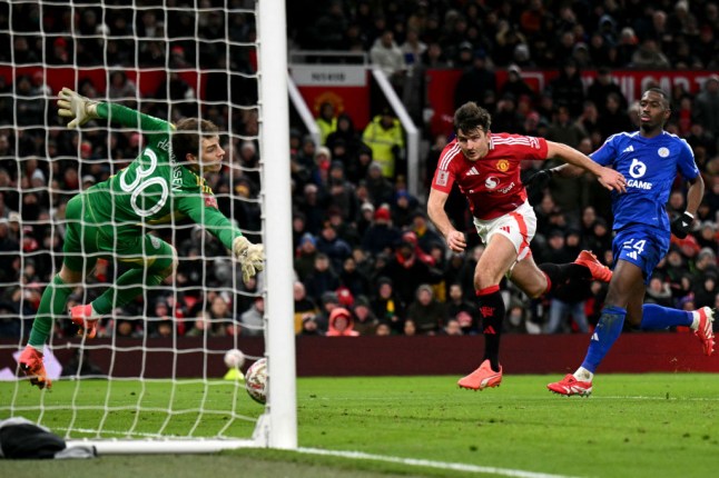 Harry Maguire Header Secure A Home Victory For Manchester united (photo credit: Getty)