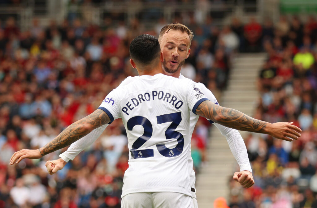 James Maddison and Pedro Porro (Photo Credit -Twitter, X)