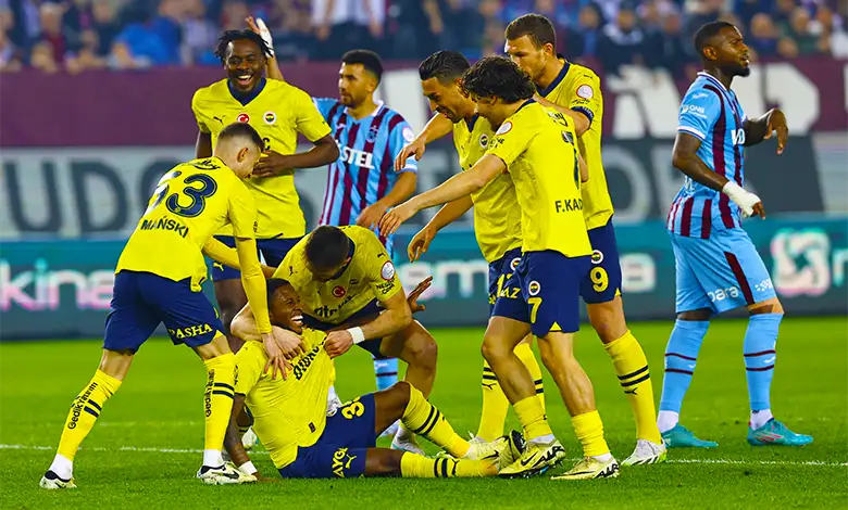 fenerbahce trabzonsopr celebrate