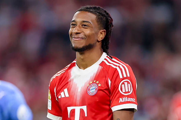 Micheal Olise for Bayern Munich (Photo Credit: Bayern Munich website)
