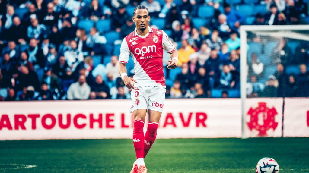 Thilo Kehrer of AS Monaco (Photo Credit: AS Monaco via Web)