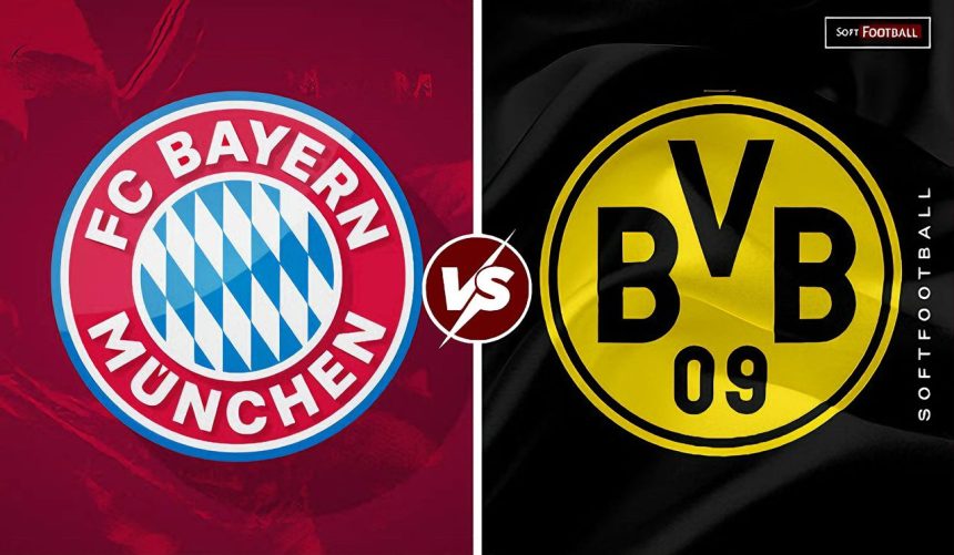 Bayern Munich vs Borussia Dortmund (Photo Credit: Softfootball Media)