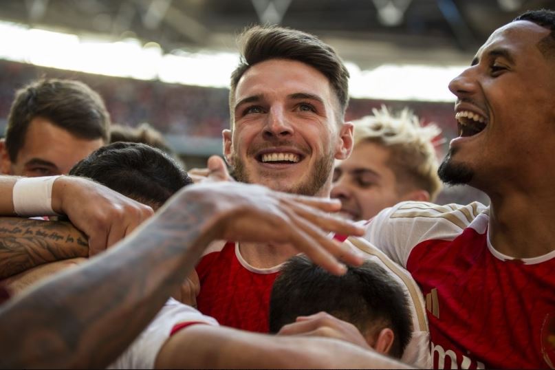 Declan Rice. Photo Credit (Arsenal media)