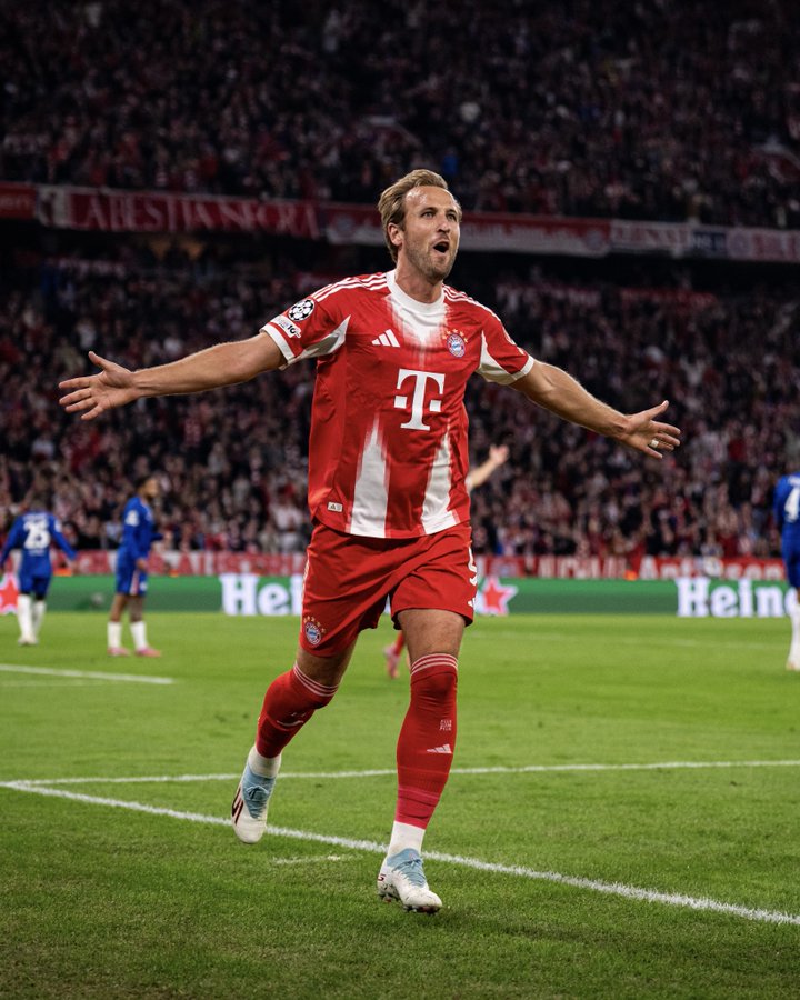 Harry Kane of Bayern Munich (Photo Credit: Bayern Munich via X )