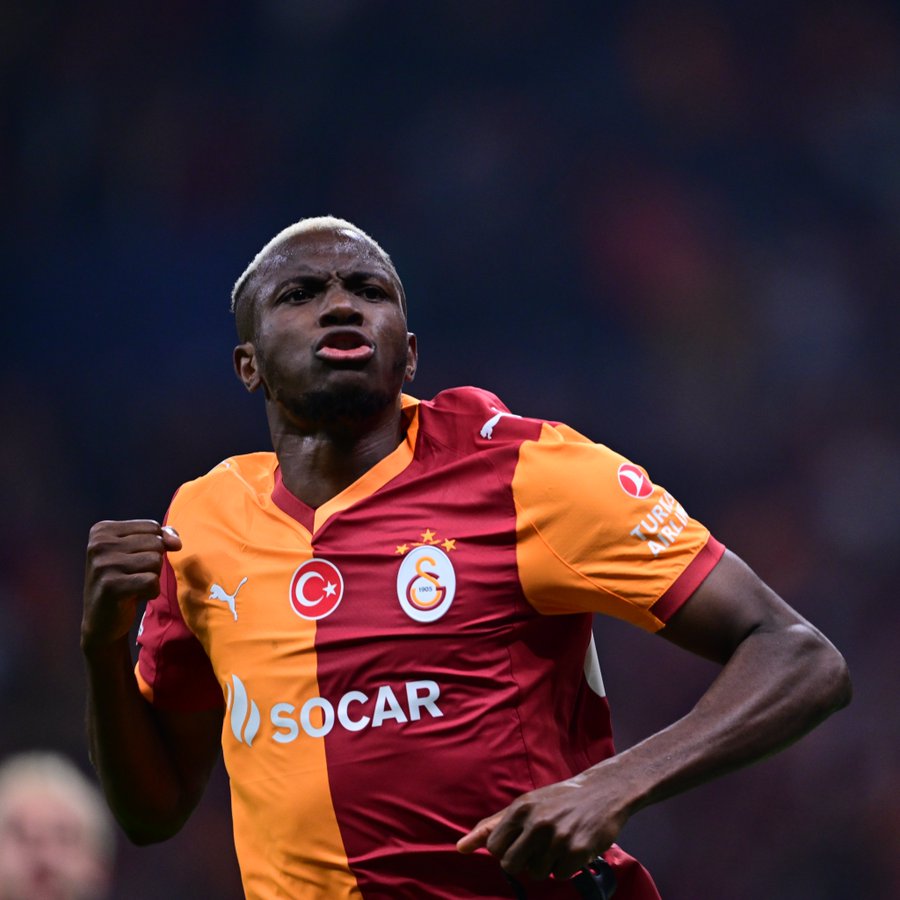 Victor Osimhen of Galatasaray (Photo Credit: Gala via X)