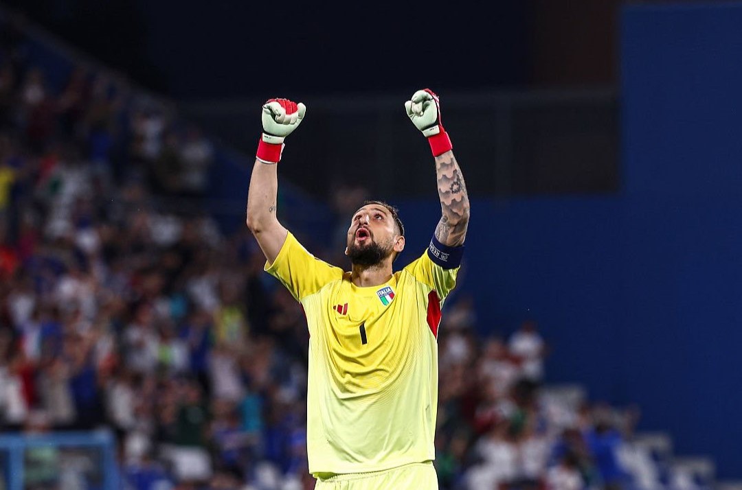 Gianluigi Donnarumma of Manchester City (Photo credit: Man City via X)
