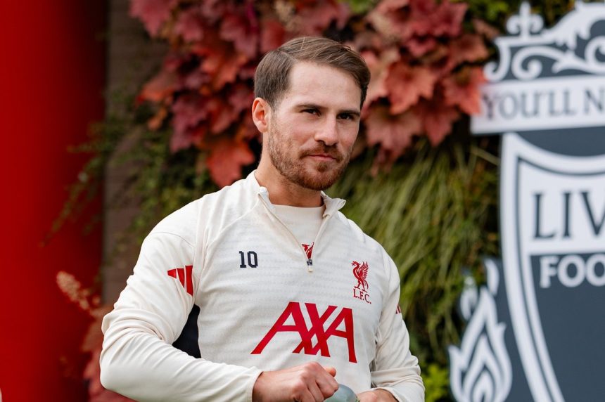 Alexis Mac Allister of Liverpool (Photo Credit: Liverpool via X)