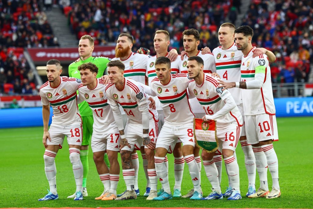 Hungarian National Team (Photo Credit: Hungarian Footy via X)
