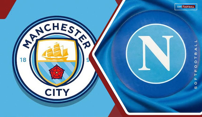 Manchester City vs Napoli (Photo Credit: Softfootball Media)