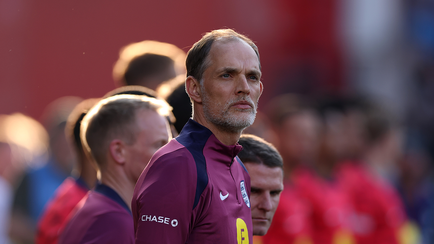 England boss Thomas Tuchel (Credit: England media).
