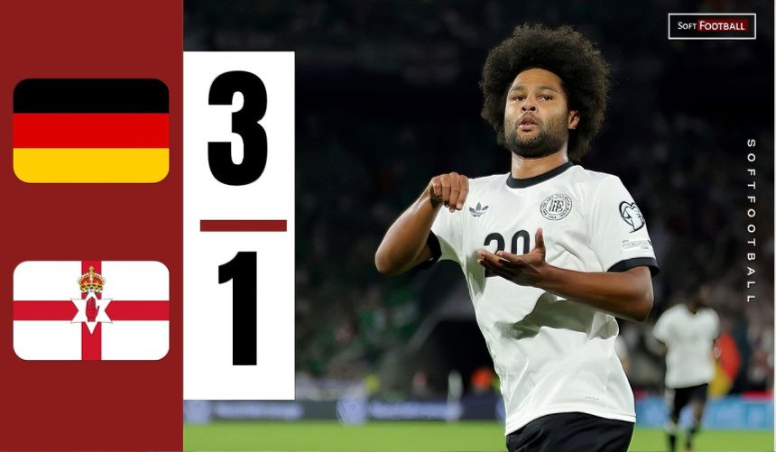 Germany vs Northern Ireland (Photo Credit: Sotftooball.com)
