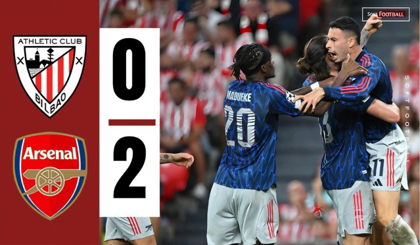 Athletic Club vs Arsenal (Photo Credit: Softfootball Media)