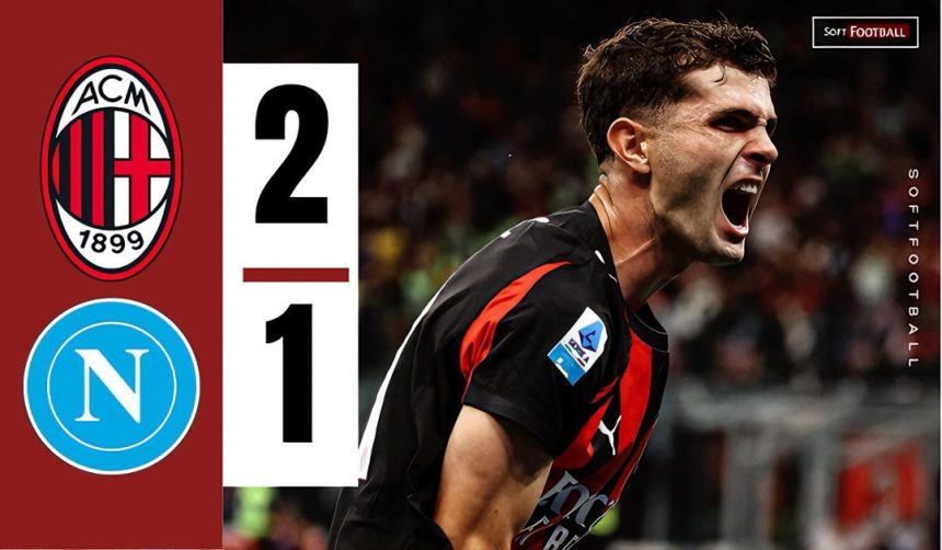 AC Milan vs Napoli (Photo Credit: Softfootball Media)