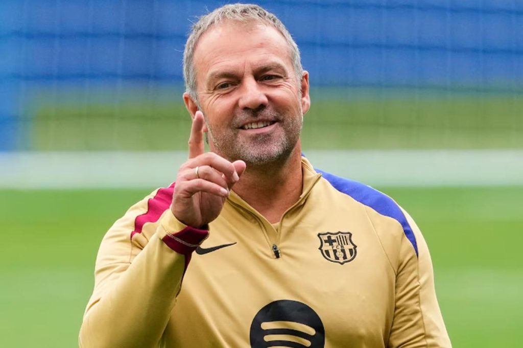 Hansi Flick (Photo Credit: Barcelona FC media)