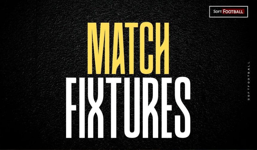 Match Fixtures (Photo Credit: Softfootball Media)