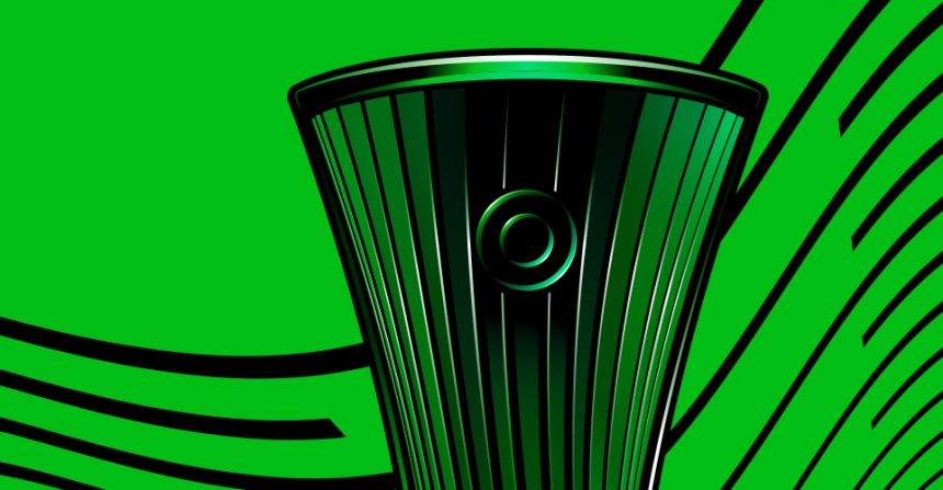 Europa Conference League trophy design (Photo Credit: Conference League via X)
