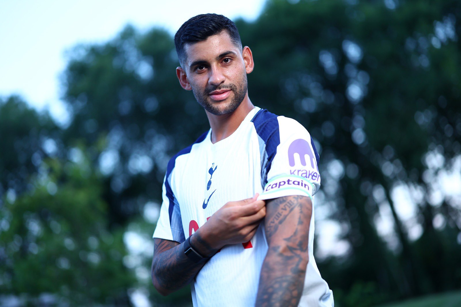 Cristian Romero of Tottenham Hotspur: (Photo Credit: Spurs via X)
