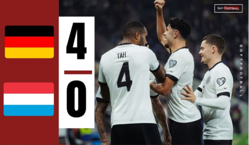 Germany vs Luxembourg (Photo Credit: Softfootball Media)