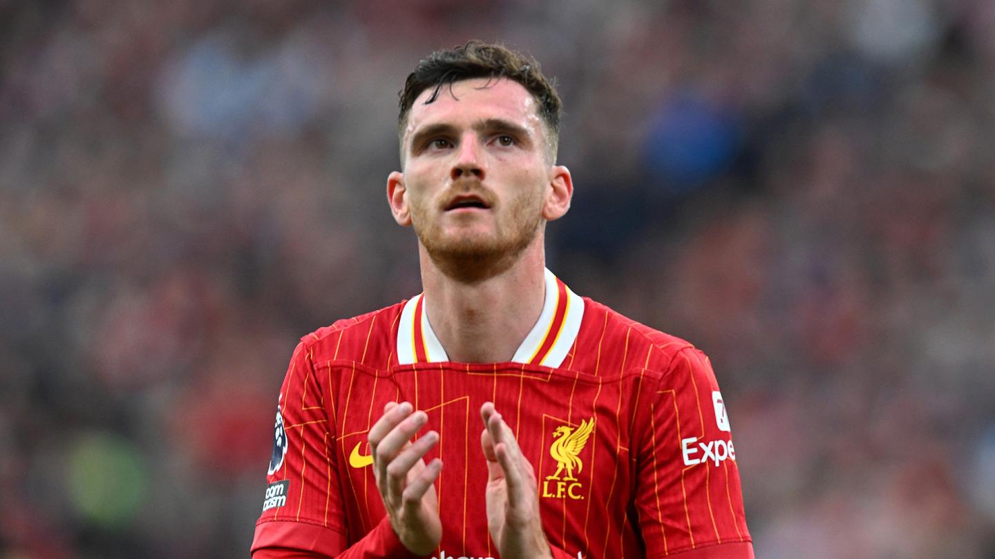 Andy Robertson. Photo Credit: Liverpool Media.