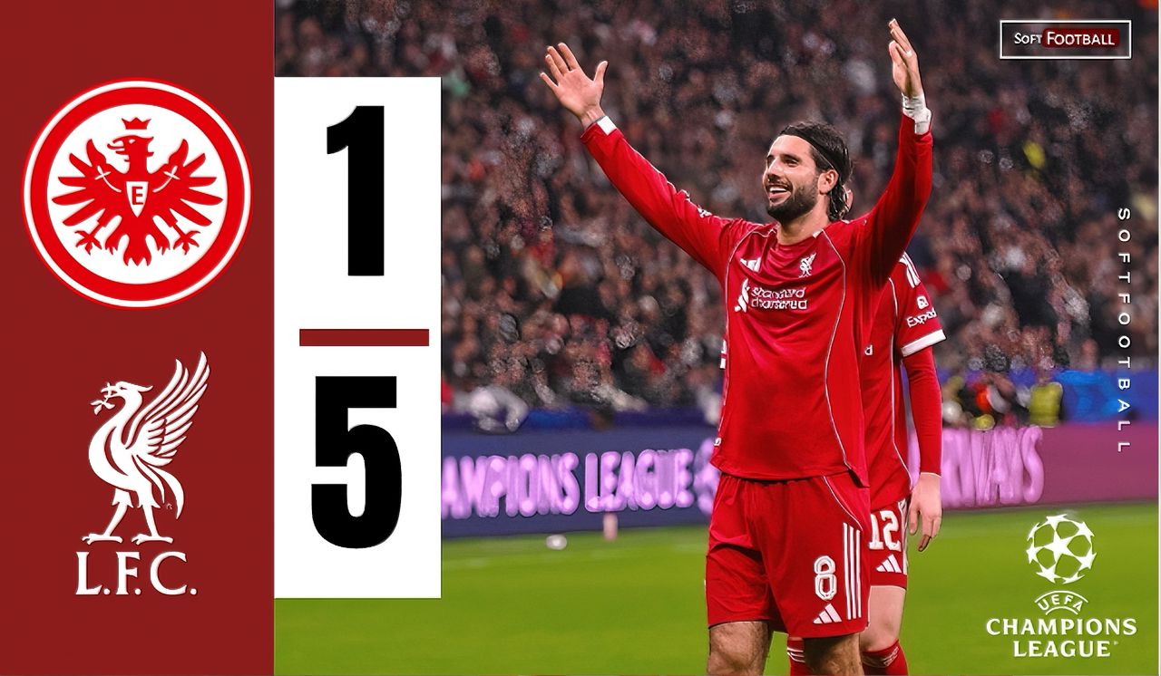 Eintracht Frankfurt vs Liverpool (Photo Credit: Softfootball Media)