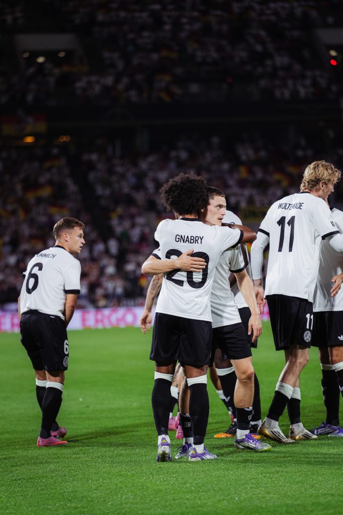 Germany Players Celebrate (Photo Credit: Germany via X)
