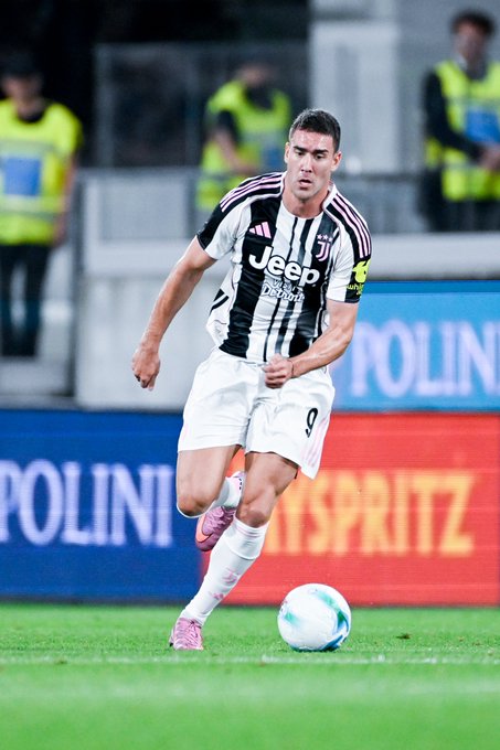 Dusan Vlahovic of Juventus (Photo Credit: Juve via X)