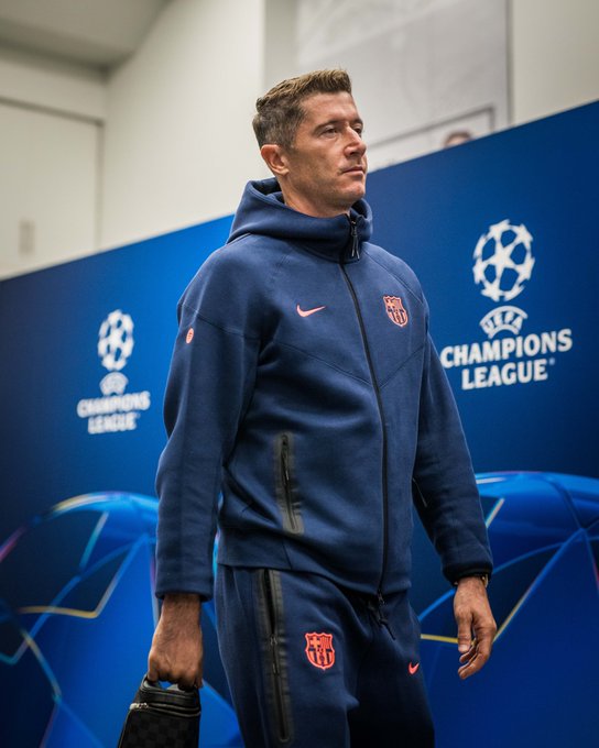 Robert Lewandowski (Photo Credit: Barcelona X handle)
