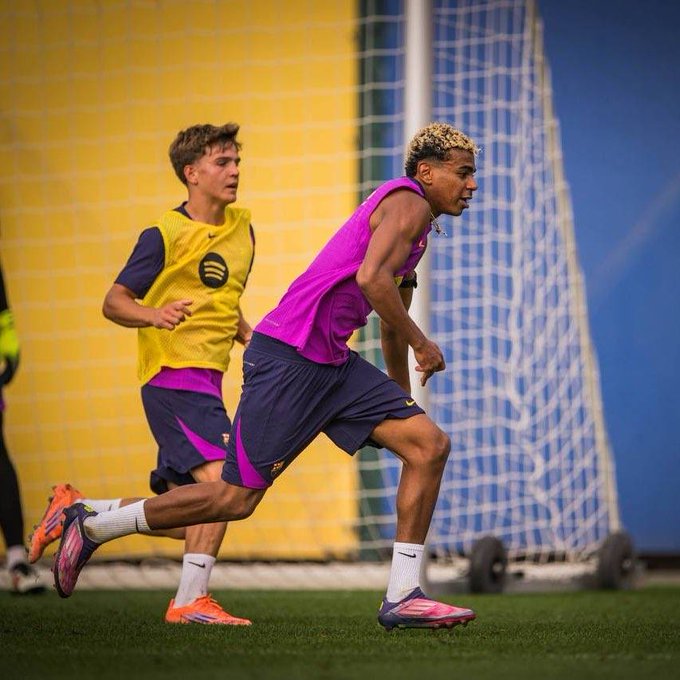 Lamine Yamal of Barcelona. (Photo Credit: Barcelona media)