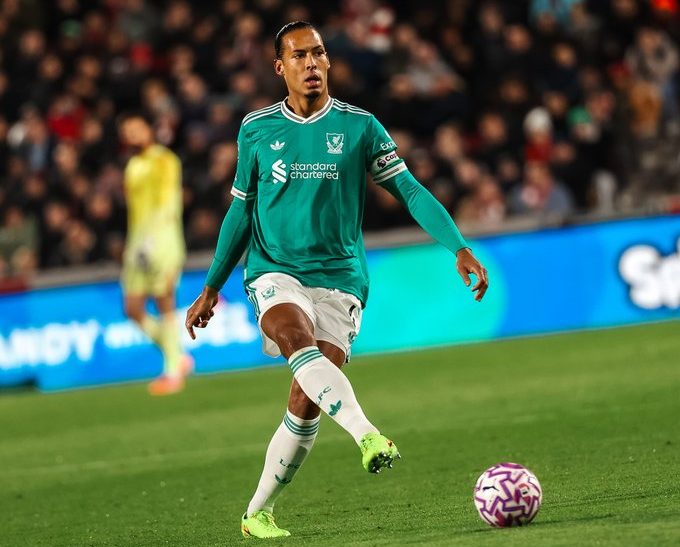 Virgil Van Dijk of Liverpool (Photo Credit: Liverpool via X)